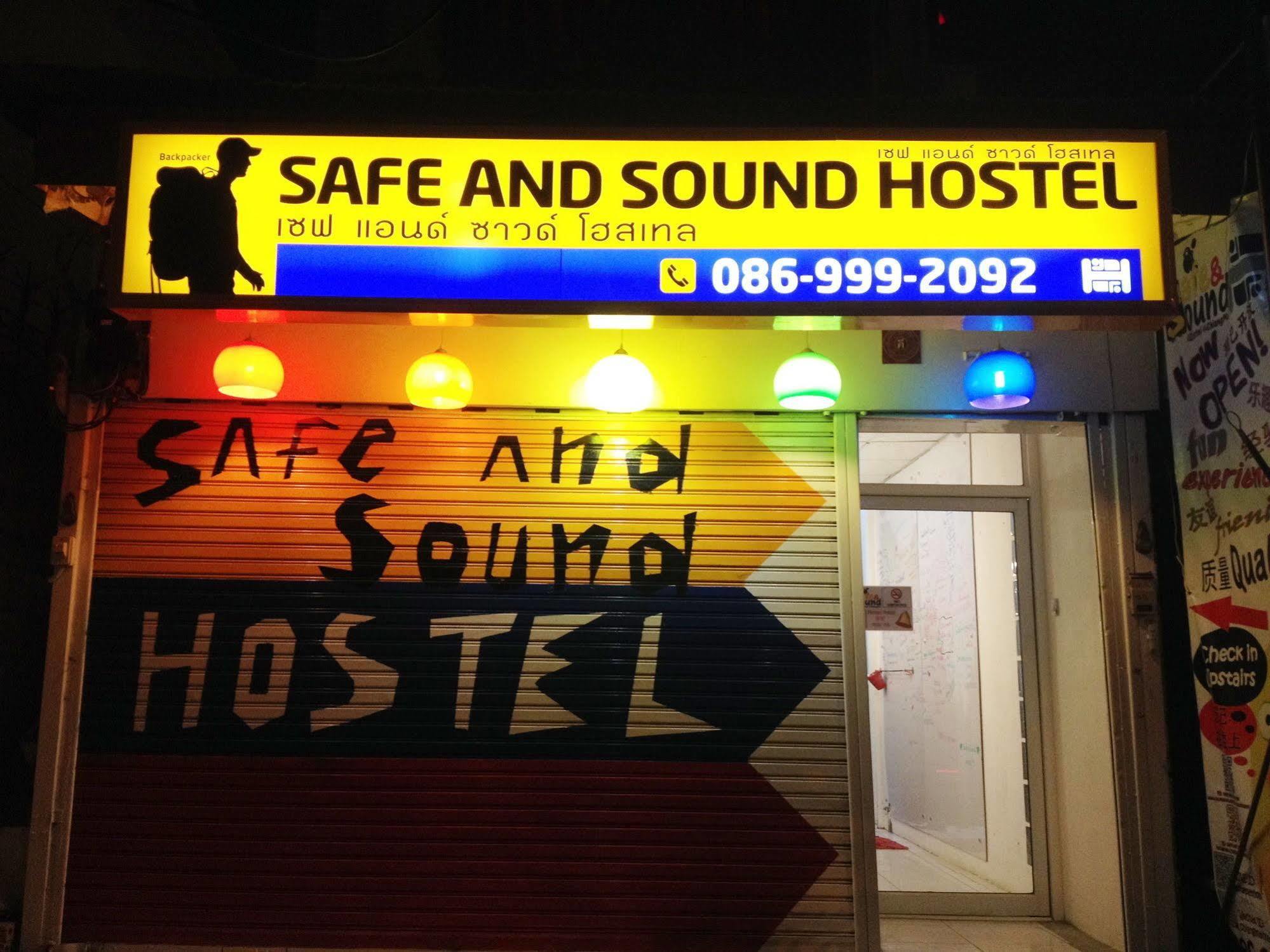 Safe And Sound Hostel Chiang Mai Exteriör bild